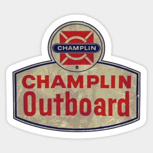 Champlin Outboards Sticker